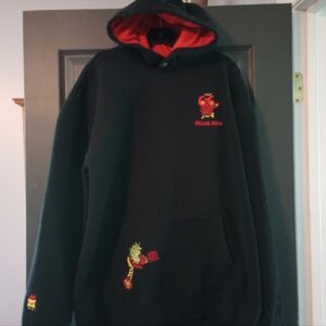 Killer Acid California Embroidered Hoodie 3X Route 666 Sweater XXXL Sick Graphic